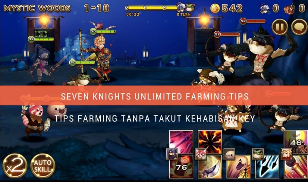 seven Knights unlimited farming tips